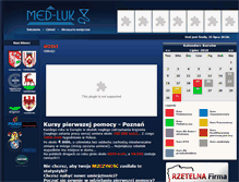 Tablet Screenshot of kursy.medluk.pl